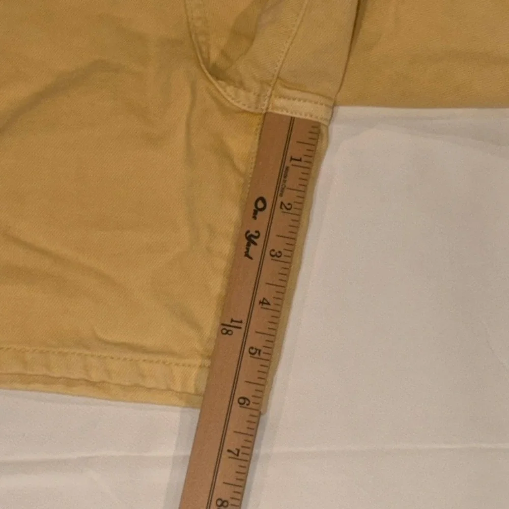 Wild Fable‎ Bermuda Short Women 6/28R Yellow Highest Rise Cottagecore NWT Summer